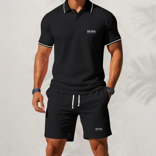 Set Camicia e Pantaloni Corti da Uomo 2025
