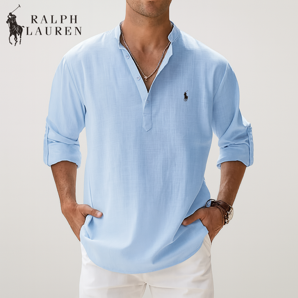 Camicia Classica in Lino Ralph Lauren