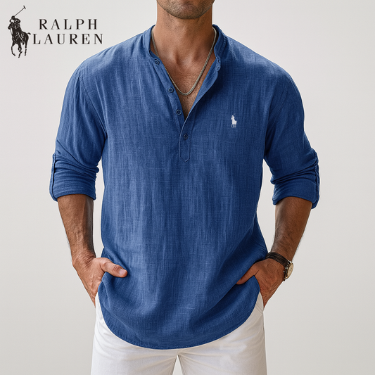 Camicia Classica in Lino Ralph Lauren
