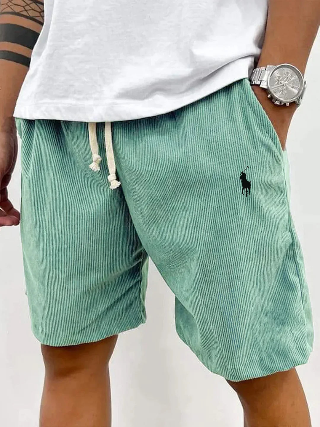 Pantaloni Corti Casual RL