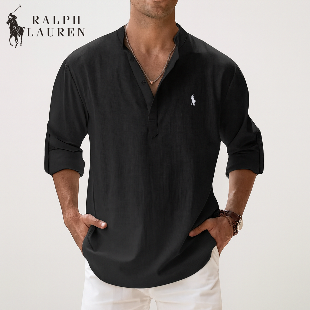Camicia Classica in Lino Ralph Lauren