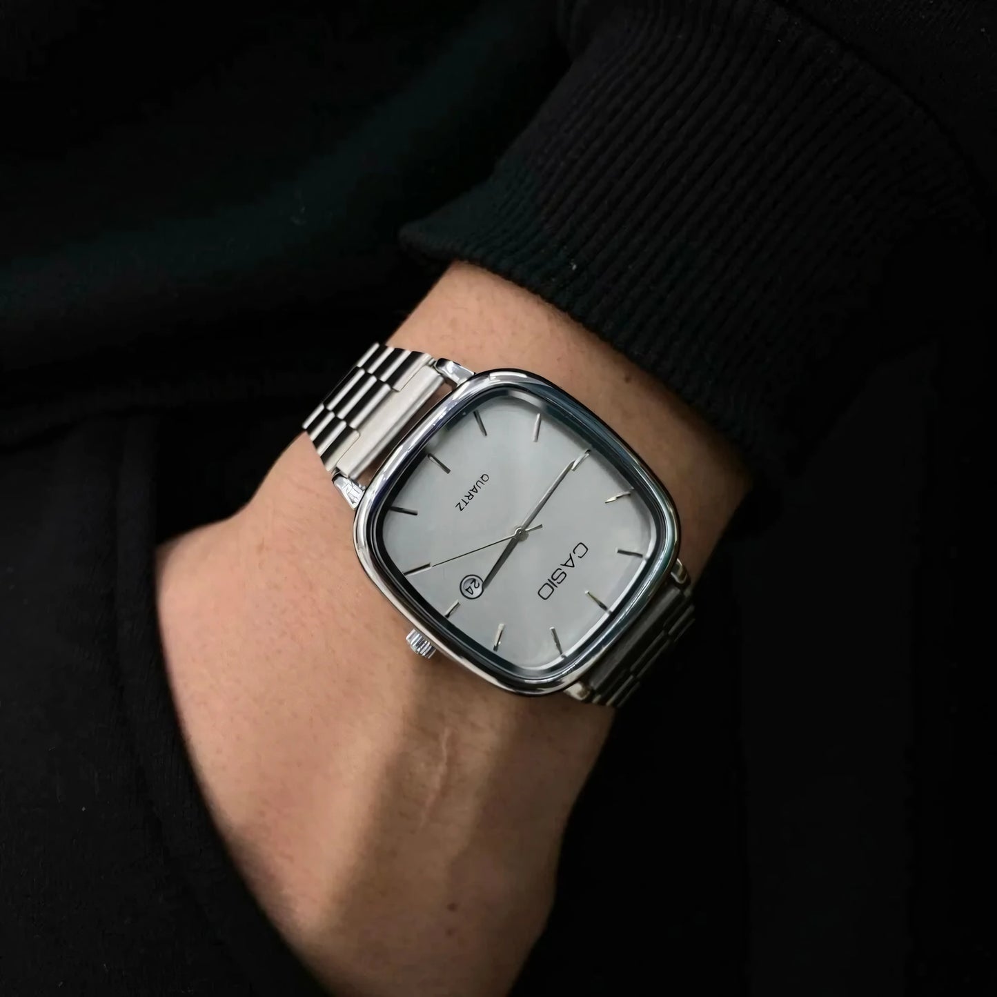 Orologio C A S I O Luxurious 36mm - Acciaio trasferito