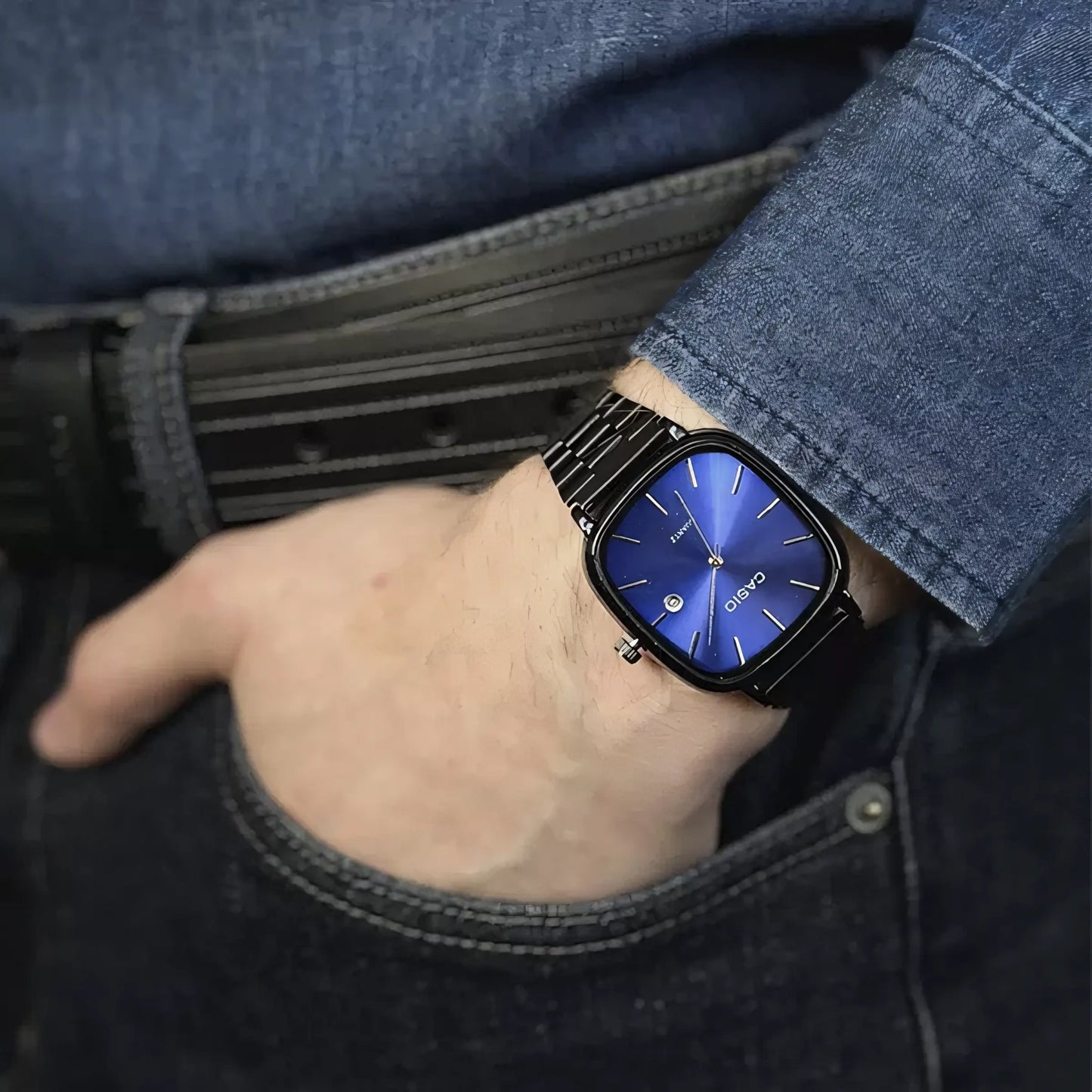 Orologio C A S I O Luxurious 36mm - Acciaio trasferito