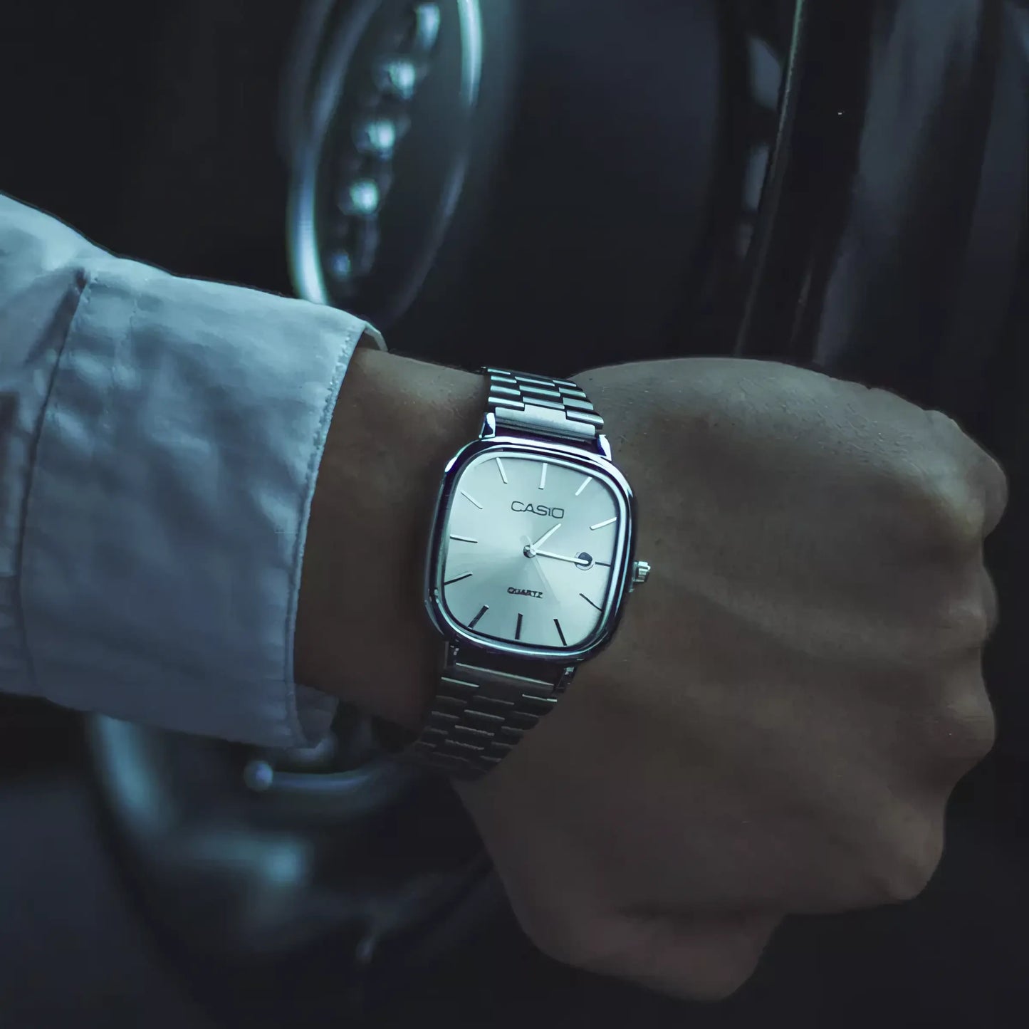 Orologio C A S I O Luxurious 36mm - Acciaio trasferito