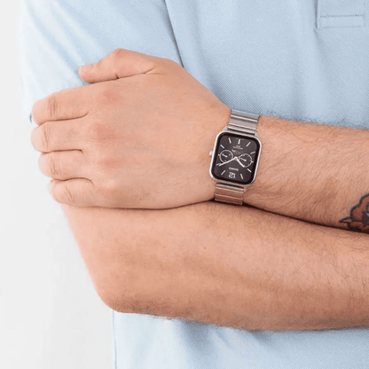 C A S I O Orologio Lunare 36 mm - Resistente all'acqua | Acciaio Inossidabile