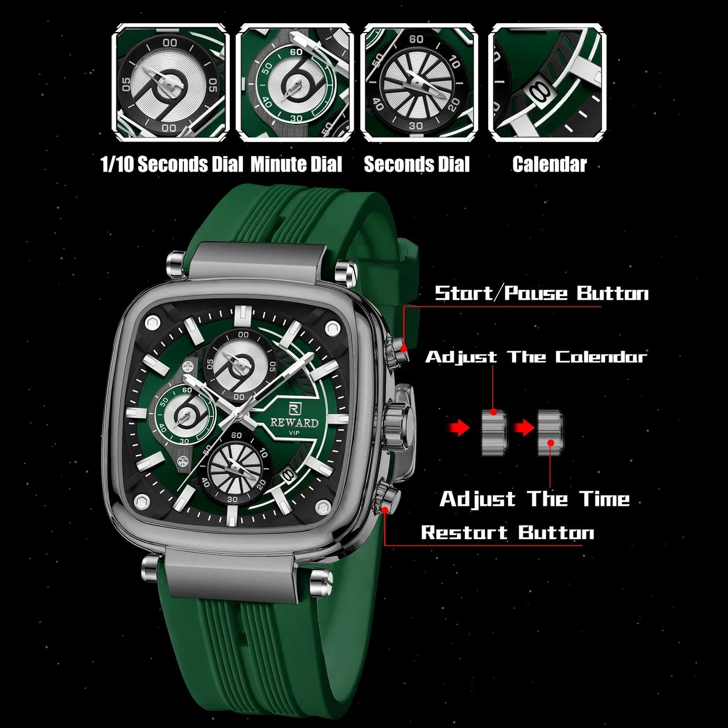 REWARD Sportivo 44mm