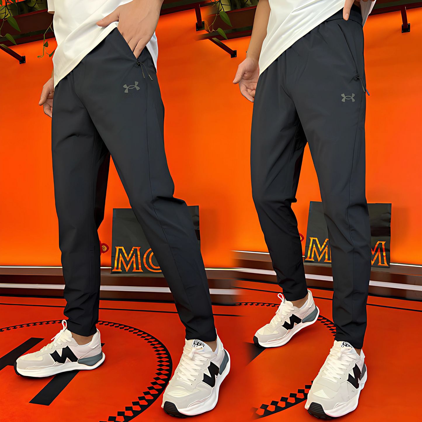 Under Armour - Pantaloni performance unisex ultra elasticizzati
